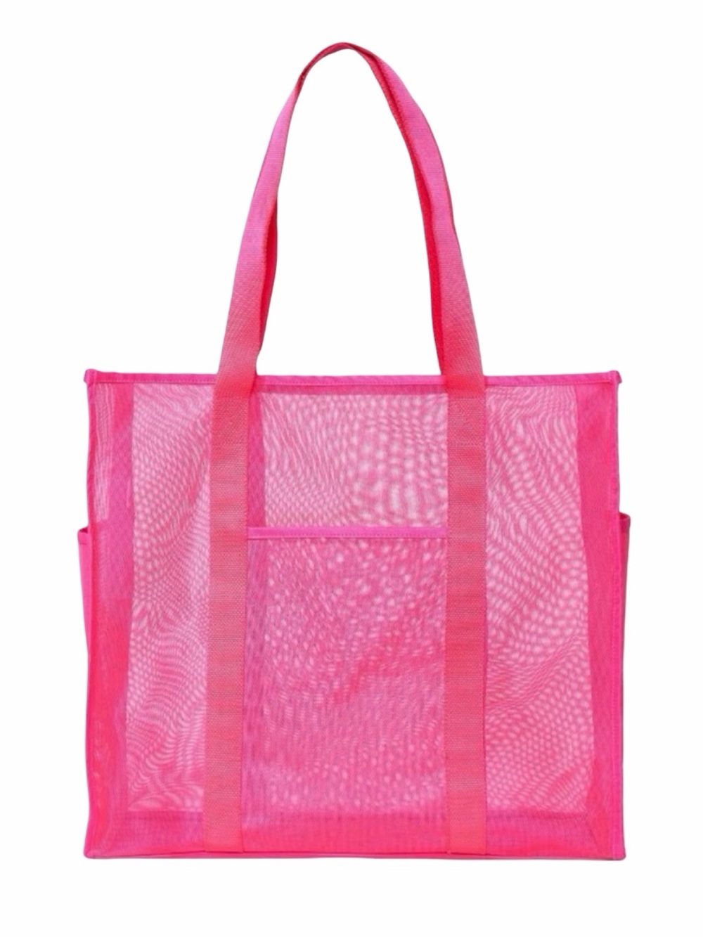 Shade & Shore Pink Mesh Tote Bag - 16.5” x 18.5” x 6.62”